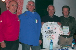 Presidente Aquilotti Cervia, Alpinradler Jack Schmid, Guido Neri, Lelio Zanelli