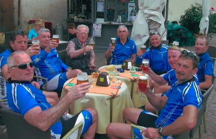 Alpinradler, Rennrad, Longiano, Piazza, Birra Moretti