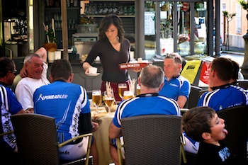 Alpinradler, Rennrad Tour, Longiano Piazza, Theresa