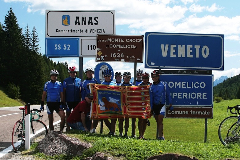 Alpinradler Rennrad Tour Friaul Venetien Veneto Krezbergpass Croce Comelico