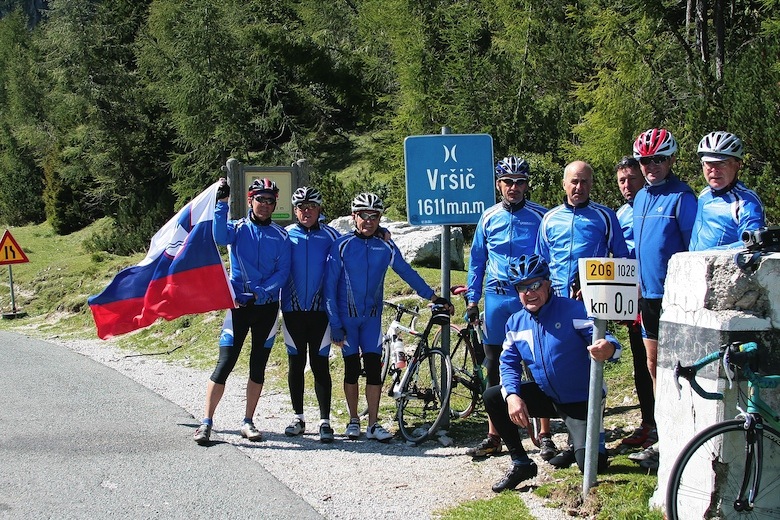 Alpinradler Rennrad Tour Friaul Venetien Veneto Julische Alpen Vrsic