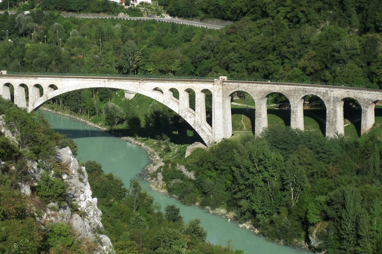 Alpinradler Rennrad Tour Friaul Venetien Veneto Julische Alpen Soca Isonzo Solkan
