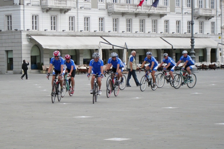 Alpinradler Rennrad Tour Friaul Venetien Veneto Triest Caffe degli Specchi