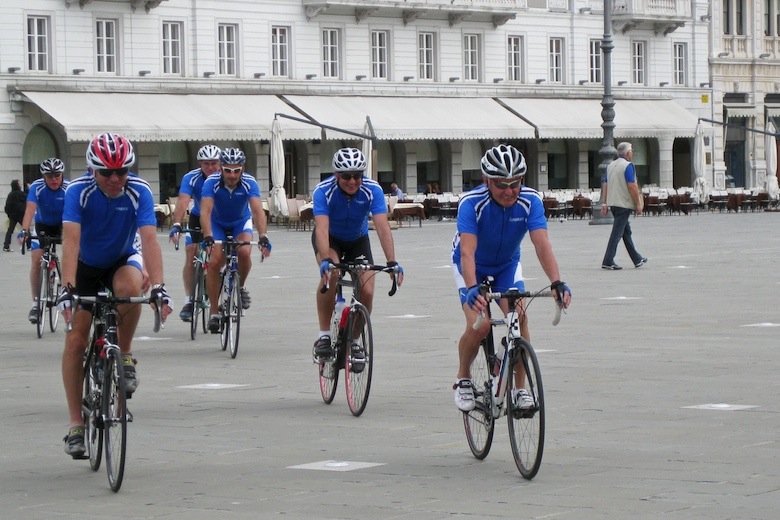 Alpinradler Rennrad Tour Friaul Venetien Veneto Triest Caffe deglie Specchi