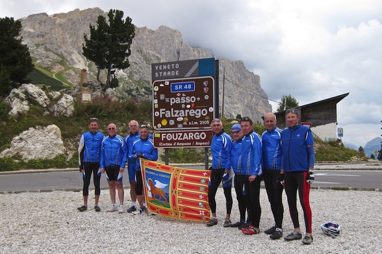 Alpinradler Rennrad Tour Friaul Venetien Veneto Dolomiten Passo Falzarego