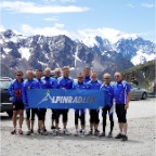 Panorama am Galibier