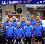 Chardon Bleu mit Wirtsleuten