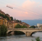 Grenoble, Seilbahn zur Bastille