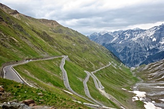 Alpinradler Stilfser Joch