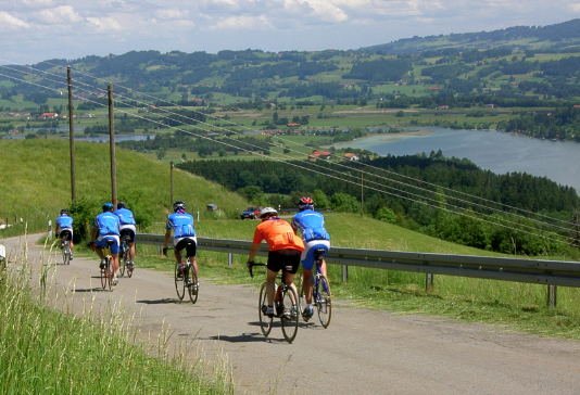 Alpinradler Niedersonthofener Seen