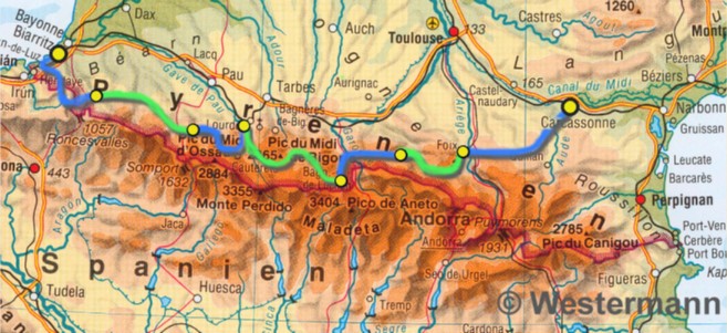 Rennrad, Tour, Pyrenäen, Pyrenees, Col Marie Blanque, Aubisque, Soulor, Tourmalet, Aspin, Peyresourde, Mente, Aspet, Core, Latrape, Agnes, Lers