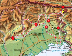 Plan, Rennrad, Tour, Friaul, Venetien, Bici, Veneto,Friuli-Venezia Giulia FVG