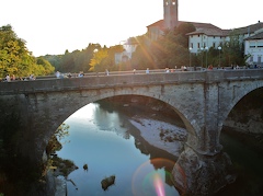 Rennrad Tour Friaul Venetien, Cividale Ponte del Diavolo