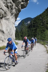 Rennrad, Tour, Piave, Schlucht, Veneto, Venetien