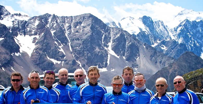 Cyclisme, Rennrad, Alpinradler, Galibier, Meije, Glacier, Gletscher