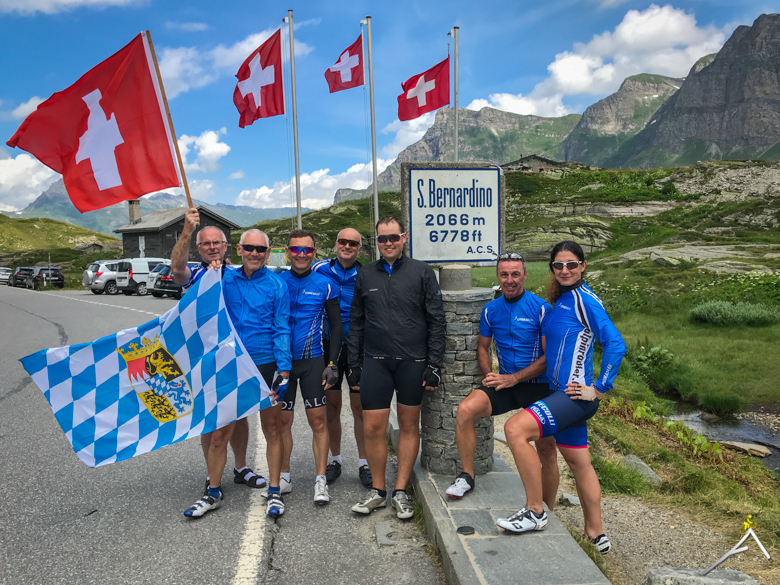 Tour Alpin 2019, Alpinradler, Rennrad, tour, Velo, San Bernardino